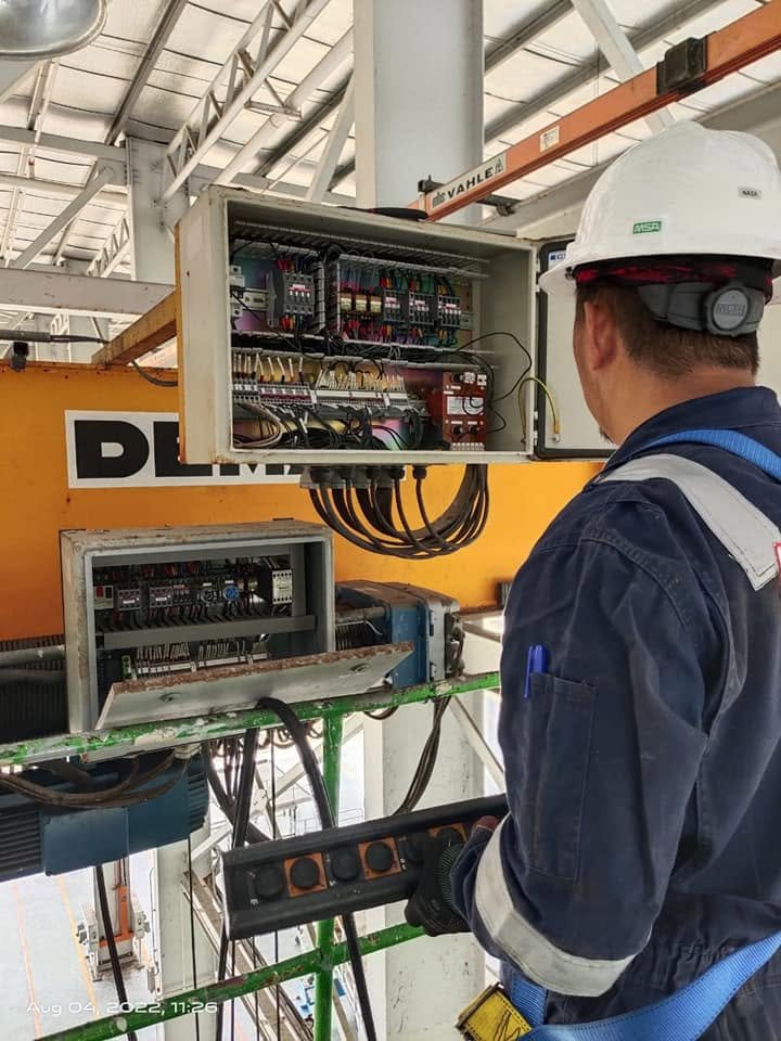 Industrial maintenance work